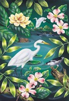 River Egret Fine Art Print