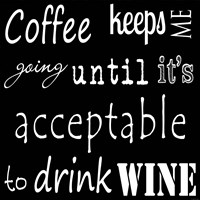 CoffeeTill Wine Fine Art Print