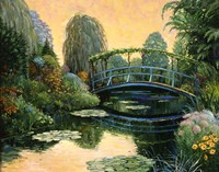 Monet Garden III Fine Art Print