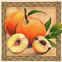 Peaches Framed Print