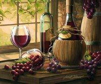 Wine By The Window I Framed Print
