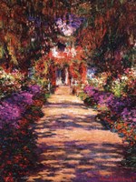 Il Viale del Giardino by Claude Monet - various sizes