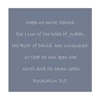 Revelation 5:5 Fine Art Print
