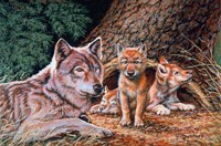 Wolf Den Fine Art Print