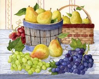 Grapes & Pears Fine Art Print