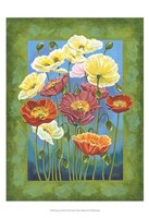 Bouquet in Border I Fine Art Print