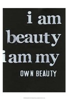 Be Beautiful II Fine Art Print