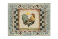 Proud Rooster I by Wendy Russell - 19" x 13"