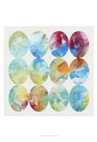 Merging Color I Framed Print