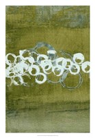 Green Orbs I Fine Art Print