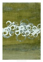 Green Orbs II Fine Art Print