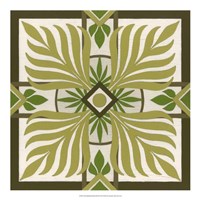 Non-Embellished Palm Motif II Fine Art Print