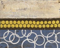 Honey Comb Abstract I Fine Art Print