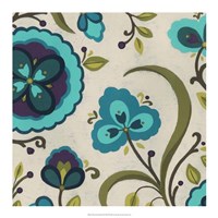 Peacock Garden II Fine Art Print