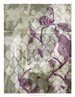 Arabesque Butterflies IV Fine Art Print