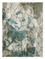 Arabesque Butterflies V Framed Print