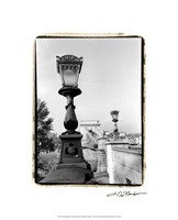 Chain Bridge over the Danube River Fine Art Print