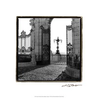 Gates to the Royal Palace, Budapest Fine Art Print