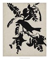 Audubon Silhouette V Fine Art Print
