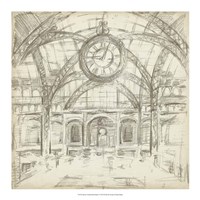 Interior Architectural Study I Fine Art Print