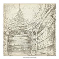 Interior Architectural Study II Fine Art Print