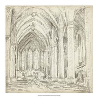 Interior Architectural Study III Fine Art Print