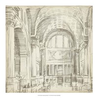 Interior Architectural Study IV Fine Art Print