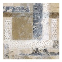 Lace Collage II Framed Print