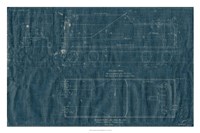 Train Blueprint III Fine Art Print