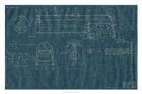 Train Blueprint IV Fine Art Print