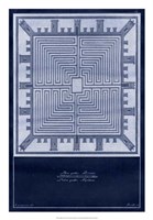 Indigo Tile I Fine Art Print