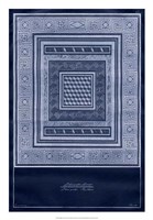 Indigo Tile III Fine Art Print