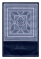 Indigo Tile V Fine Art Print