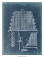 Nautical Detail Blueprint I Fine Art Print