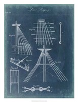 Nautical Detail Blueprint II Fine Art Print