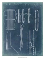 Nautical Detail Blueprint III Fine Art Print