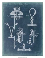 Nautical Detail Blueprint IV Fine Art Print