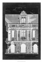 Graphic Facade I Framed Print