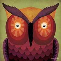 Owl WOW Framed Print