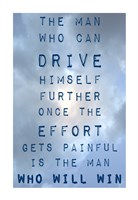 The Man Who Will Win Fine Art Print