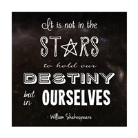 Destiny square Fine Art Print