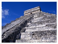 El Castillo Chichen Itza up close Fine Art Print