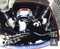 Jonathan Quick Game 5 of the 2014 Stanley Cup Finals Action Fine Art Print