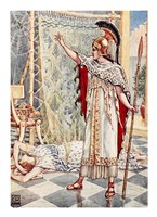 She Turned Into ASpider Fine Art Print