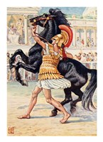 Alexander the Great in the Olympic Games Fine Art Print
