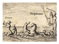 The Greek Gods Neptune Fine Art Print