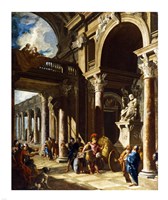 Alexander the Great Cutting the Gordian Knot by Giovanni Paolo Panini - various sizes