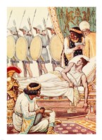 He Looked At Them As They Passed Fine Art Print