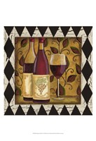 Harlequin & Wine I Fine Art Print