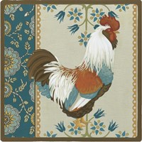 Cottage Rooster II Fine Art Print